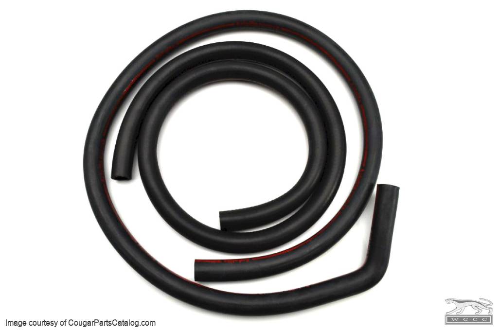 Heater Hose - w/ A/C - Concours Correct - EARLY - Repro ~ 1970 Mercury Cougar / 1970 Ford Mustang - 11365