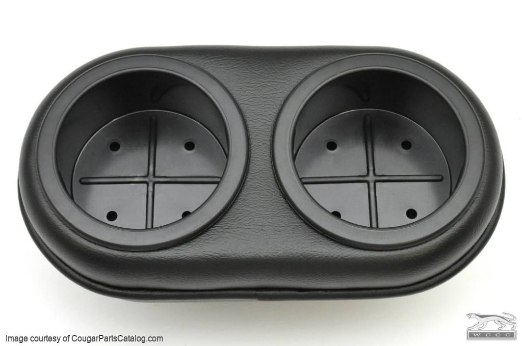 Cupholder set, with black frame for the center console, original