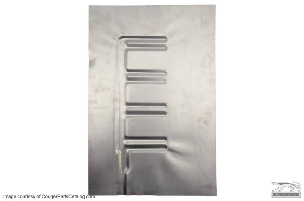 Floor Pan Patch - Convertible - Driver Side - Repro ~ 1969 - 1970 Mercury Cougar / 1969 - 1970 Ford Mustang - 41632