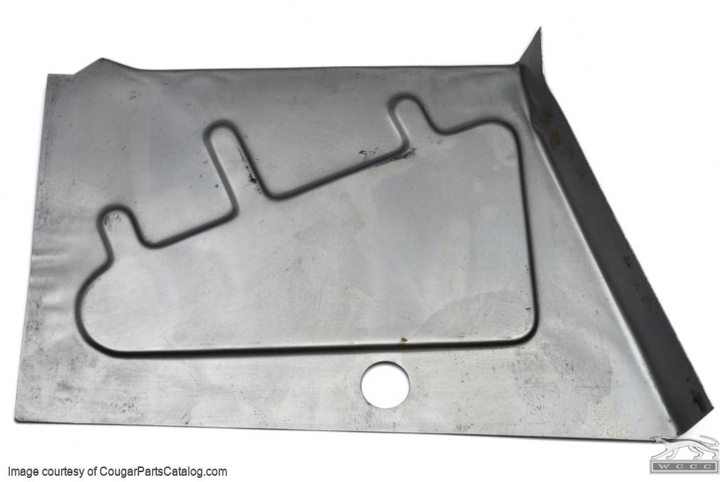 Floor Pan to Cowl Side Panel - Driver Side - Repro ~ 1967 - 1968 Mercury Cougar / 1967 - 1968 Ford Mustang - 41640