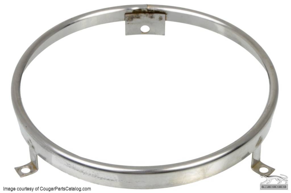 Headlight - Retaining Ring - Used ~ 1967 - 1973 Mercury Cougar - 41950