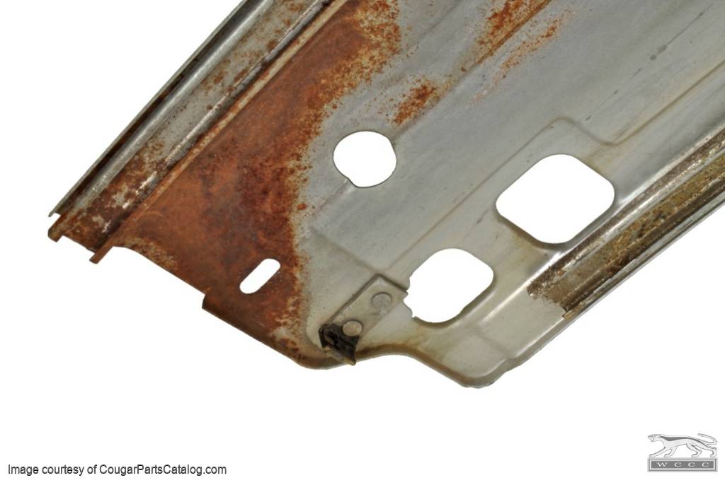 Quarter Window Guide - Passenger Side - Used ~ 1967 - 1968 Mercury Cougar / 1967 - 1968 Ford Mustang - 11-0250
