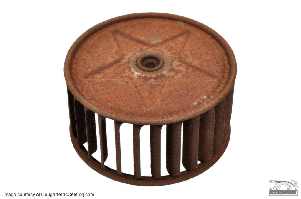 Fan Wheel - Heater Only - Used ~ 1969 - 1970 Mercury Cougar / 1969 - 1970 Ford Mustang - 11-0291
