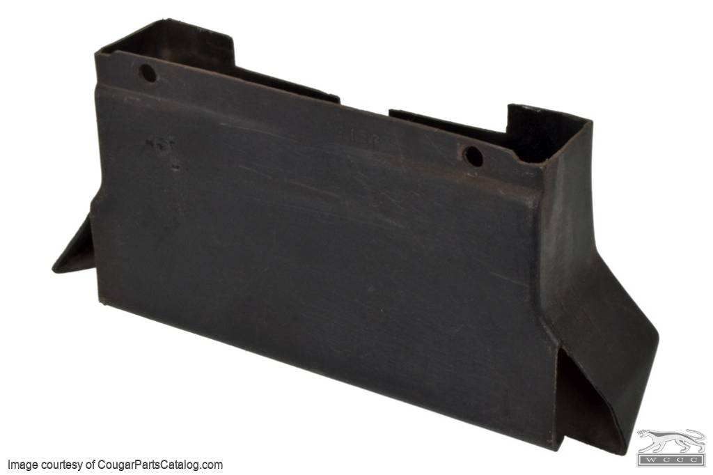 A/C Floor Duct - w/ Console - Grade A - Used ~ 1967 - 1968 Mercury Cougar / 1967 - 1968 Ford Mustang - 11-0405