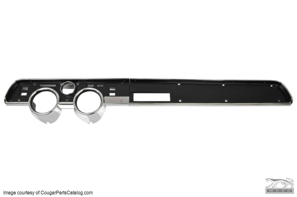 Instrument Cluster Housing Set Standard Restored 1968 Mercury