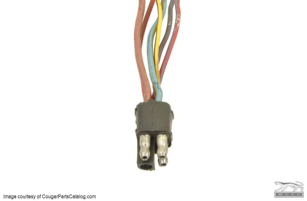 Wiring Pigtails - Ignition Switch / System - w/ Resistance Wire - Standard - Used ~ 1968 Mercury Cougar - 12479