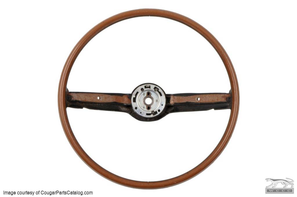 Steering Wheel - XR7 / Decor / Deluxe - Core ~ 1968 Mercury Cougar / 1968 Ford Mustang - 12681