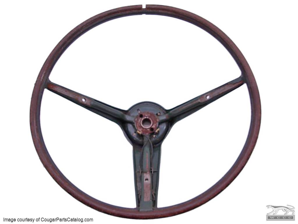 Steering Wheel - Rim Blow - Core ~ 1970 - 1974 Mercury Cougar / 1970 - 1974 Ford Mustang - 12728