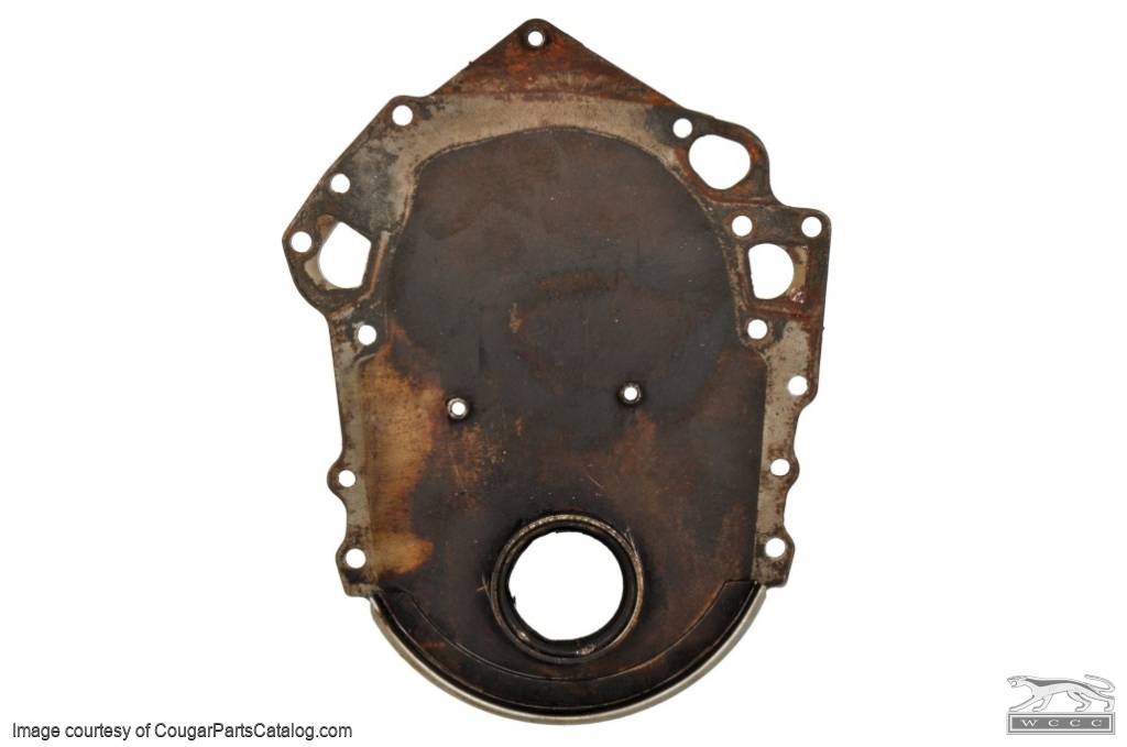 Timing Chain Cover - 351C - Used ~ 1970 - 1974 Mercury Cougar