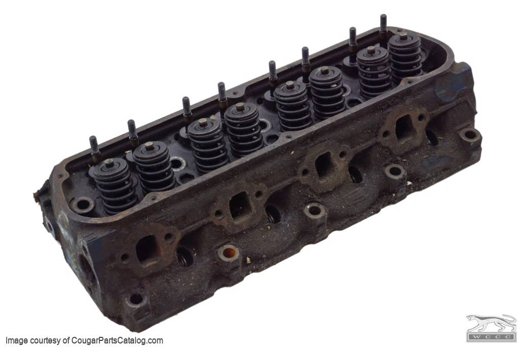 Cylinder Head 351W - Used ~ 1969 - 1970 Mercury Cougar / 1969 - 1970 Ford Mustang - 13465