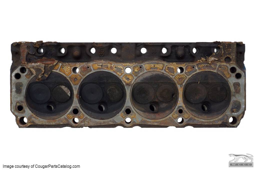 Cylinder Head 351W - Used ~ 1969 - 1970 Mercury Cougar / 1969 - 1970 Ford Mustang - 13465
