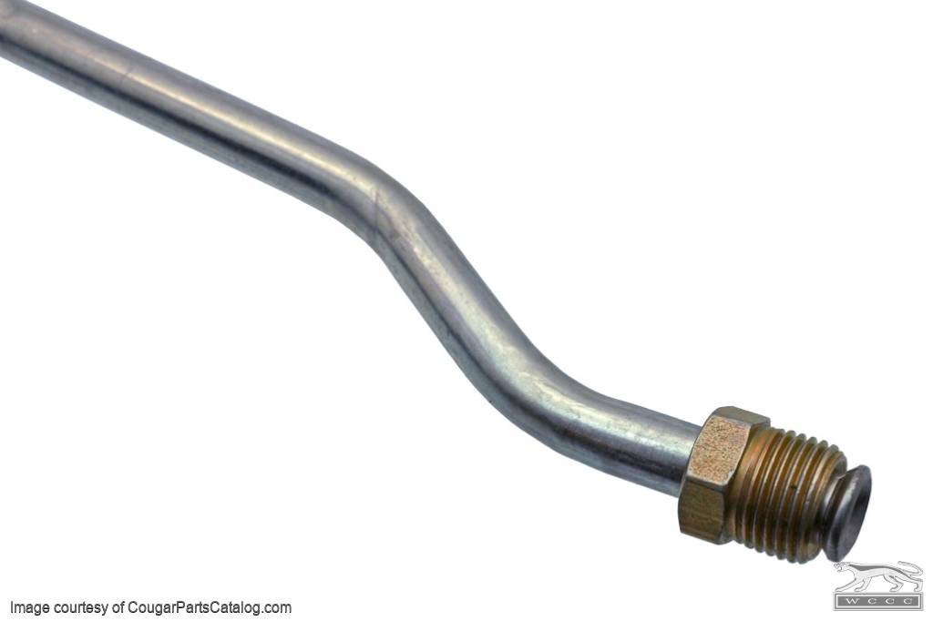 Power Steering Hose - Low Pressure - Lower - CONCOURS - Repro ~ 1967 - 1970 Mercury Cougar / 1967 - 1970 Ford Mustang - 13727
