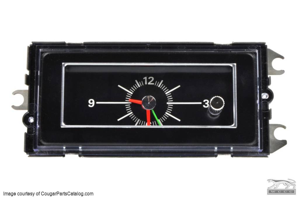 Clock - Core ~ 1971 - 1973 Mercury Cougar / 1971 - 1973 Ford Mustang 1971,1971 cougar,1971 mustang,1972,1972 cougar,1972 mustang,1973,1973 cougar,1973 mustang,clock,core,cougar,d1w,d1z,d2w,d2z,d3w,d3z,ford,ford mustang,mercury,mercury cougar,mustang,25407