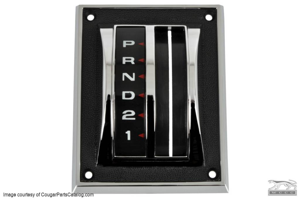 Shifter Bezel / Indicator Assembly - Automatic Trans - XR7G - Chrome ...