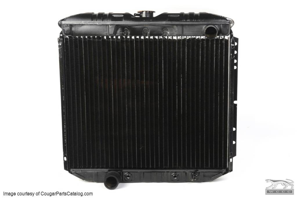 Radiator - 3 Core - 20 Inch - 351W / 351C - Repro ~ 1970 Mercury Cougar / 1970 Ford Mustang - 14721