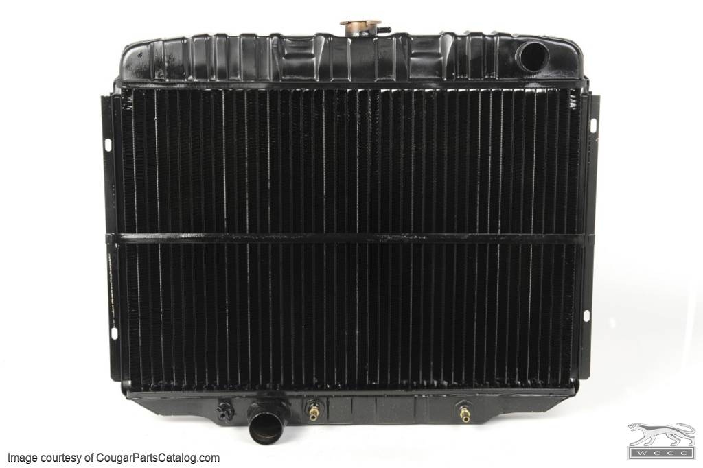 Radiator - 3 Core - 24 Inch - 390 / 427 / 428 / 1970 351 - Repro