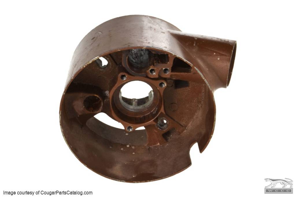Ignition Housing - Steering Column - Fixed - Used ~ 1970 - 1973 Mercury Cougar / 1970 - 1973 Ford Mustang - 15-0200