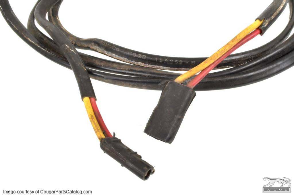 Wiring - Convertible Top - Segment to Pump - Used ~ 1969 - 1970 Mercury Cougar / 1969 - 1970 Ford Mustang - 15463