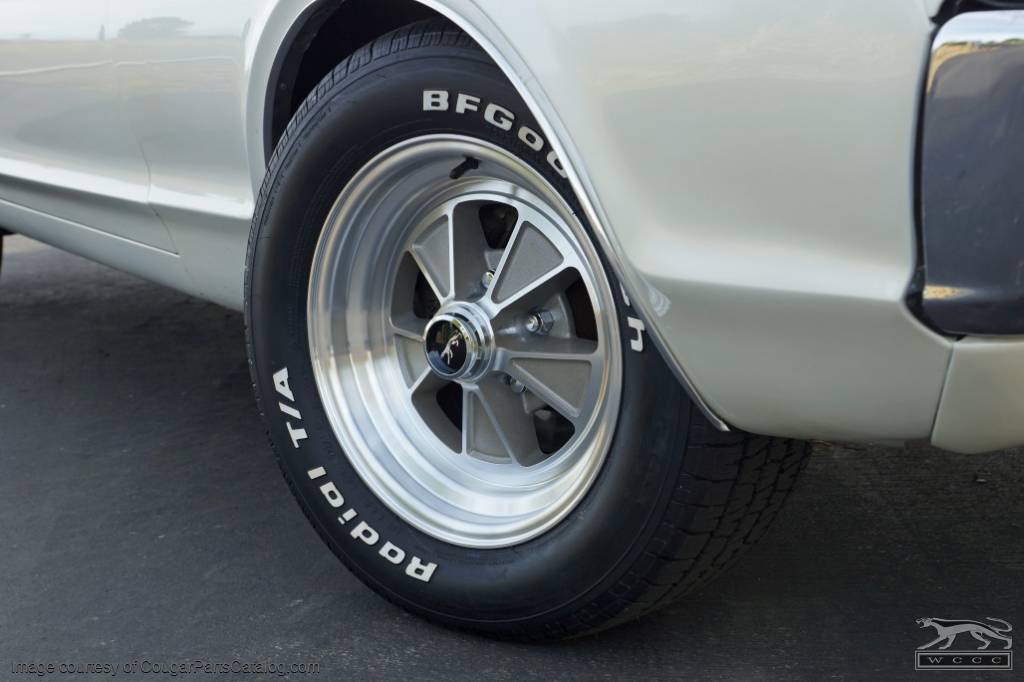 Legendary 1966 Shelby - Aluminum Wheel - 15 X 7 - Repro ~ 1967 - 1973 Mercury Cougar / 1967 - 1973 Ford Mustang  - 15838