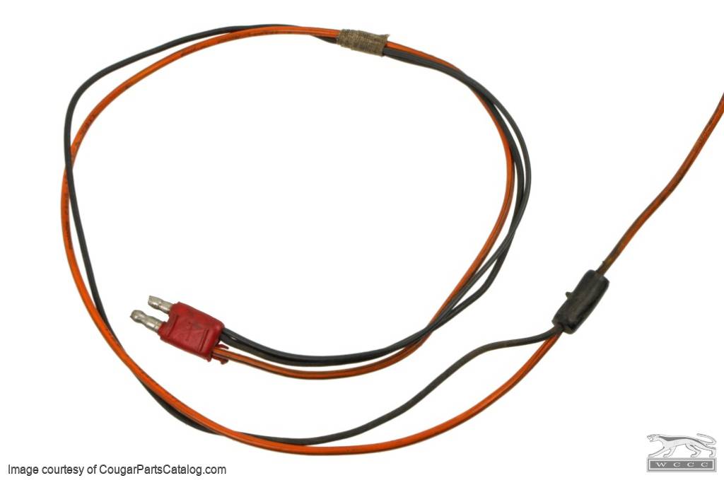 Wiring Harness - to Fan Blower - Rear Defog - Used ~ 1969 - 1970 Mercury Cougar / 1969 - 1970 Ford Mustang - 16230