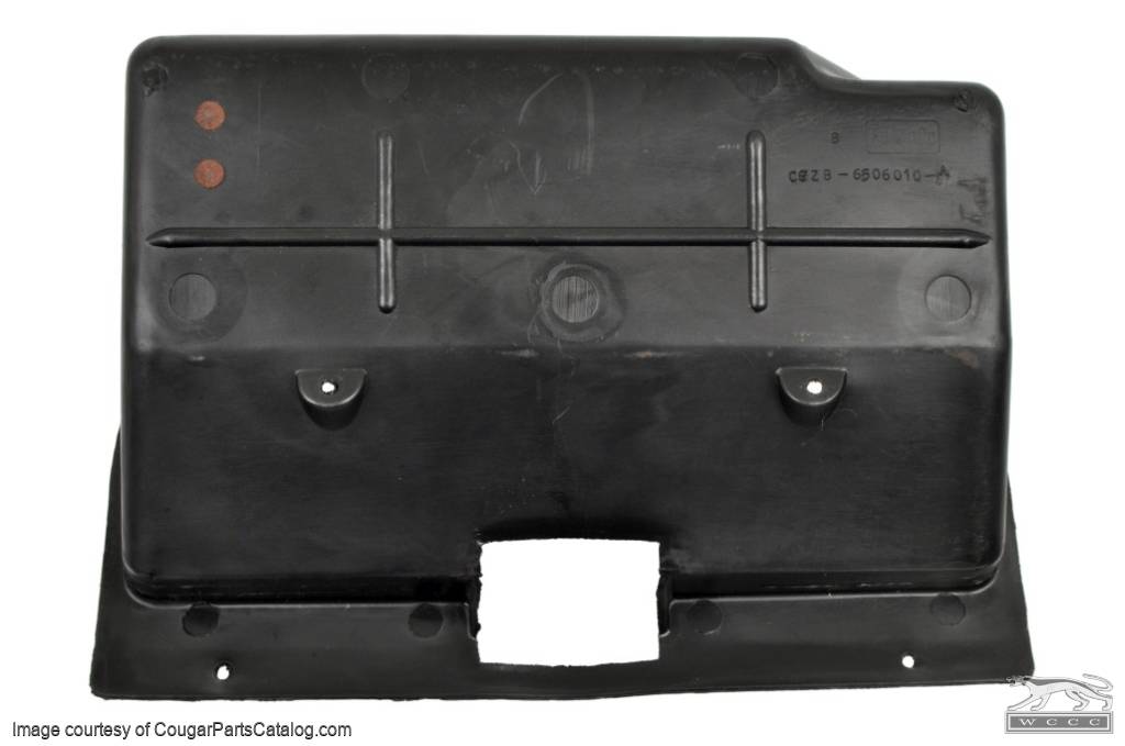 Glove Box Liner - Used ~ 1968 Mercury Cougar / 1968 Ford Mustang - 18936