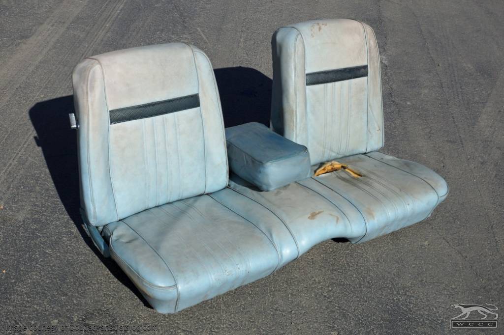 Front Bench Seat - Decor - Core ~ 1968 Mercury Cougar / 1968 Ford Mustang - 19213