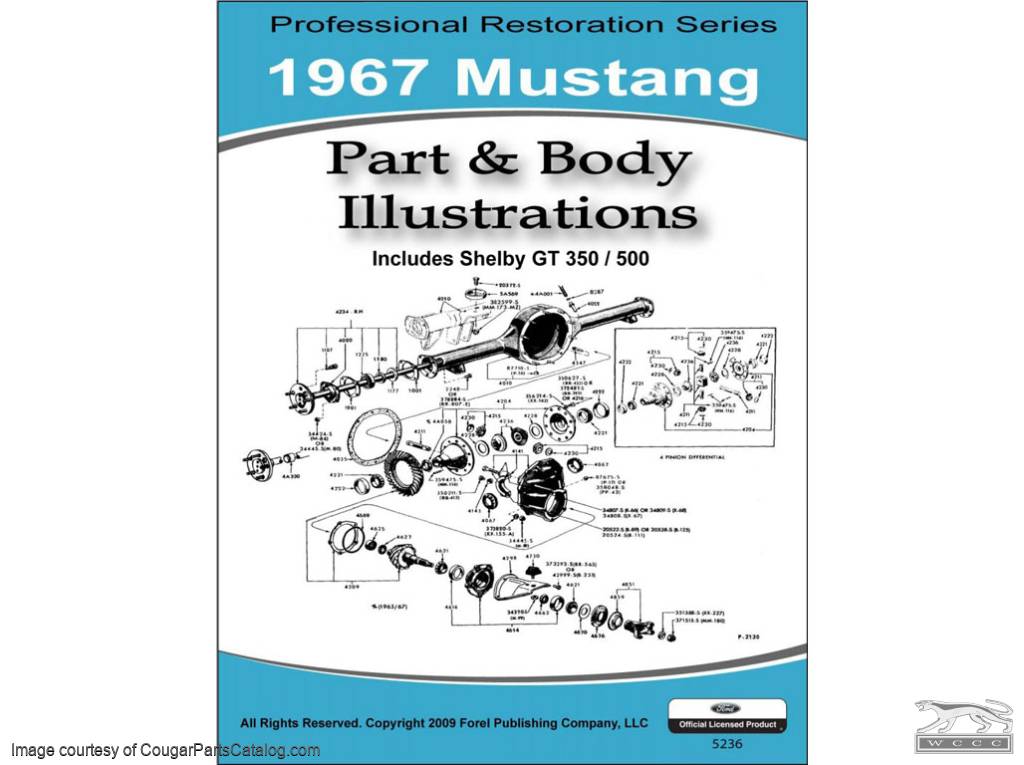 Assembly Manual - Parts and Body Illustrations - CD ROM - Repro