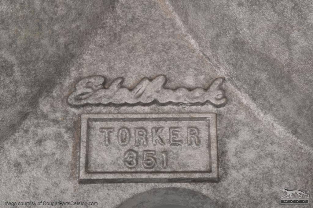 Edelbrock Torker 351C Aluminum Intake Manifold - Used - 19985