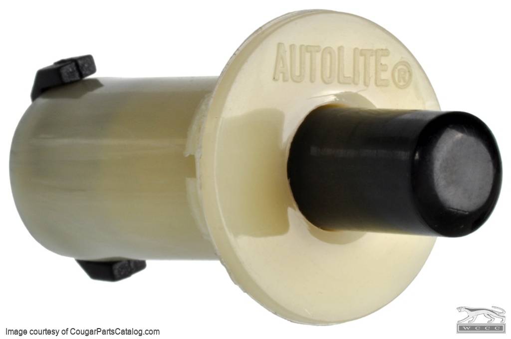 Door Jamb Courtesy Light Switch w- Autolite Logo - Repro ~ 1968 - 1970 Mercury Cougar - 1968 - 1970 Ford Mustang - 13934