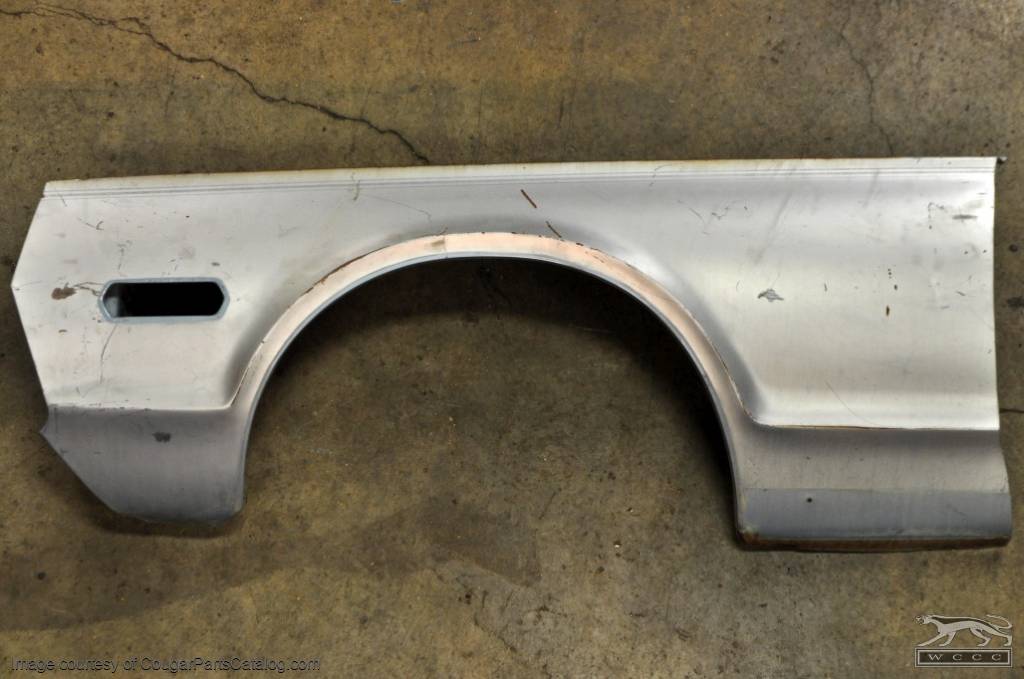 Fender - Driver Side - Grade A - Used ~ 1968 Mercury Cougar - 14521