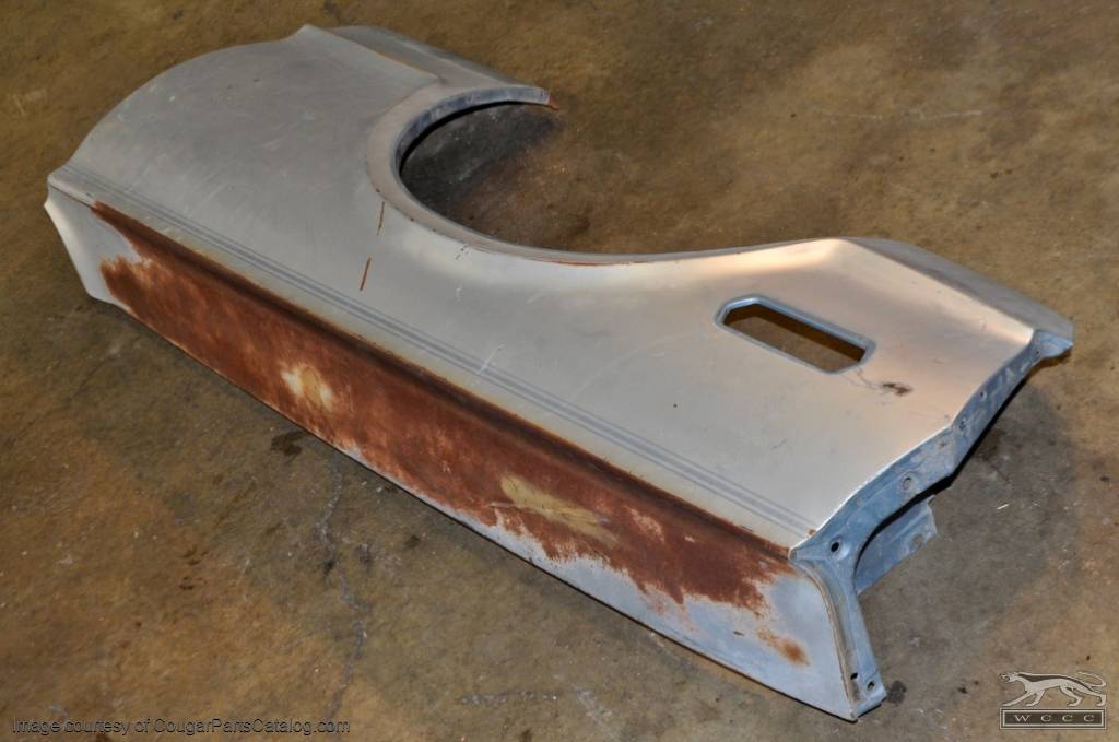 Fender - Driver Side - Grade A - Used ~ 1968 Mercury Cougar - 14521