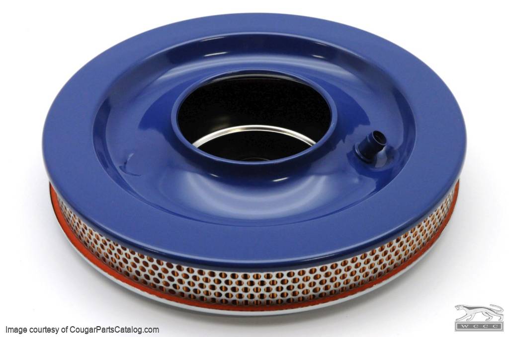 Air Cleaner Assembly - 427 GT-E - w/ Filter - PREMIUM - Repro ~ 1968 Mercury Cougar GT-E - 14897