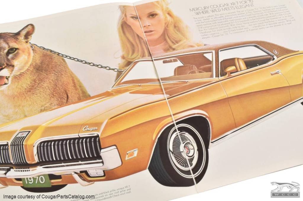 Promo Guide - Cougar - NOS ~ 1970 Mercury Cougar - 20442