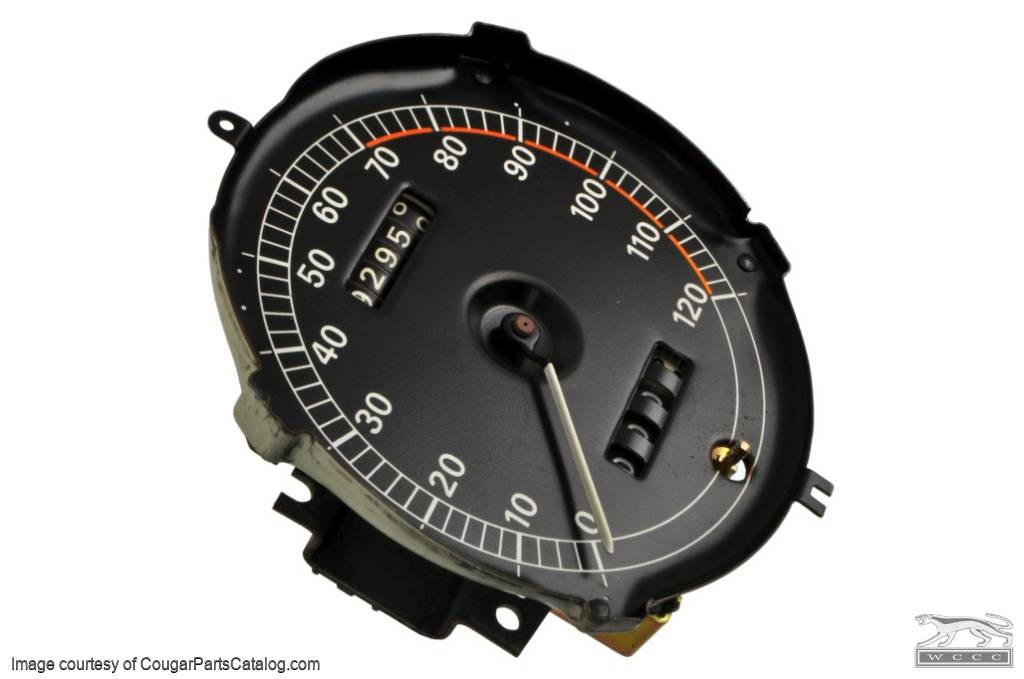 Speedometer - XR7 - Grade A - Used ~ 1967 - 1968 Mercury Cougar - 21-1014