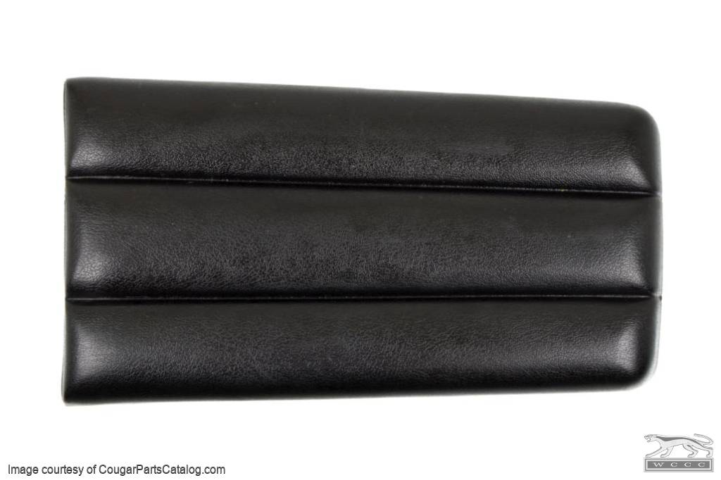 Armrest Pad - Center Console - Three Hump - XR7 - Grade A - Used ~ 1969 - 1970 Mercury Cougar / 1969 -1970 Ford Mustang / Shelby - 23648