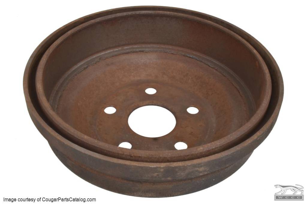 Carlson Complete Rear Brake Drum Hardware Kit For Mercury Cougar 1967-1971 (10x1.75 Drums)