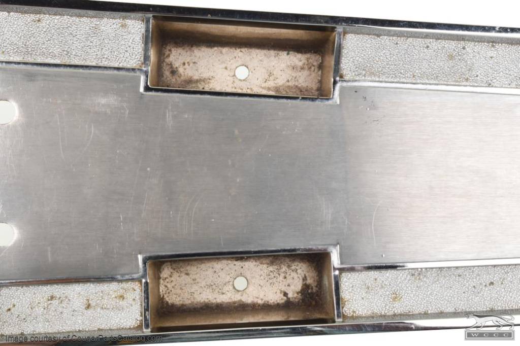 Moulding / Trim - Center Console - Lower - Automatic Transmission - Grade A - Used ~ 1967 Mercury Cougar Standard - 24221