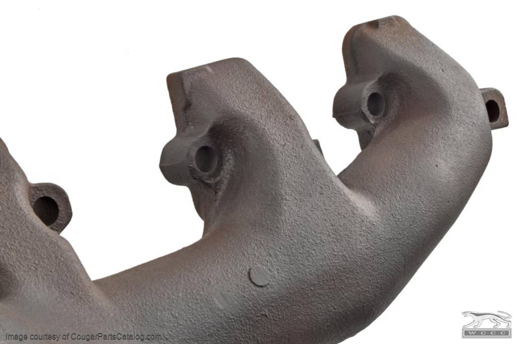 Exhaust Manifold - 428CJ - Passenger Side - Dated 5/4/1968 - Used ~ 1968 Mercury Cougar / 1968 Ford Mustang - 24399