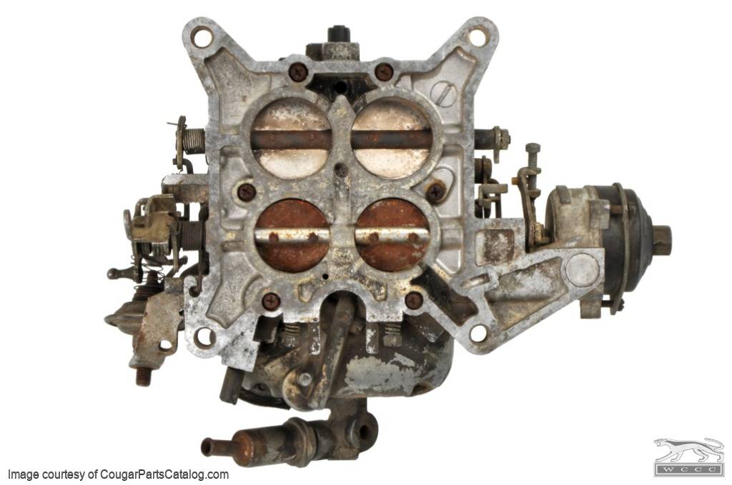 Carburetor - Autolite 4300 - 4V C9ZF-C - 470 CFM - 351 - Manual Transmission - Core ~ 1969 Mercury Cougar / 1969 Ford Mustang - 24812