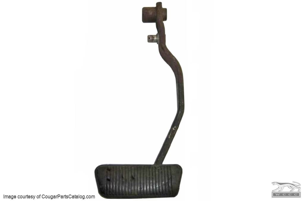 Brake Pedal - Drum - Automatic Transmission - Used ~ 1969 - 1970 Mercury Cougar / 1969 - 1970 Ford Mustang - 24832