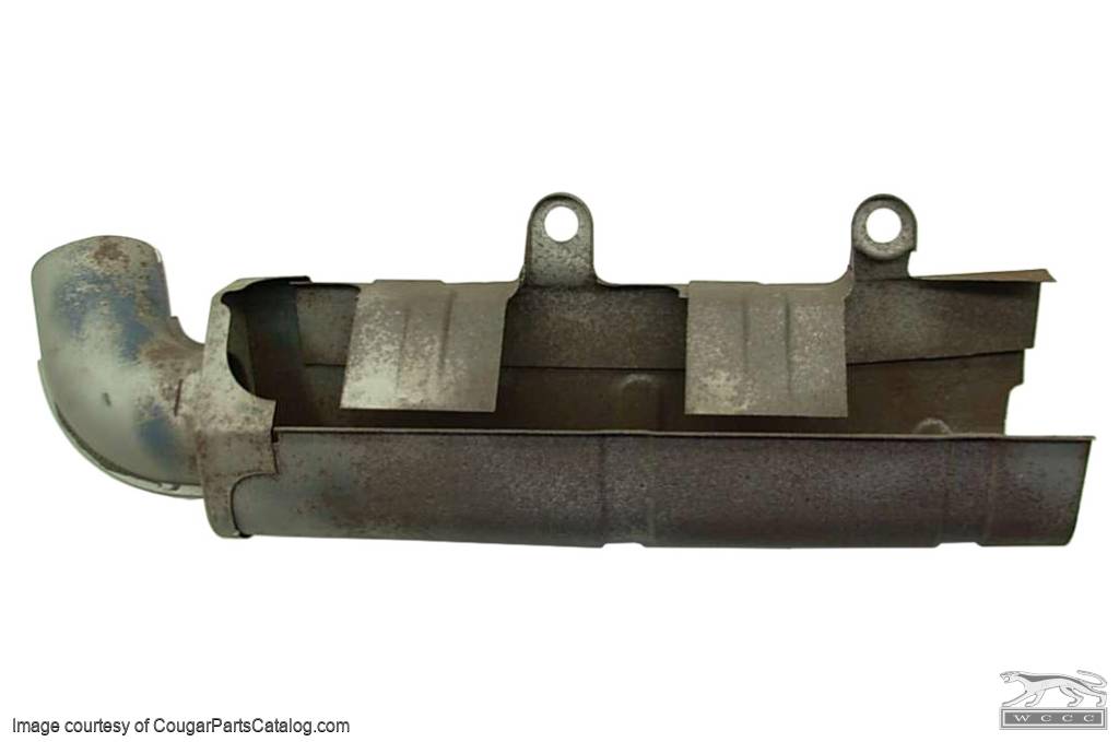 Heat Shield - Exhaust Manifold - 351W - Used ~ 1970 Mercury Cougar / 1970 Ford Mustang - 25017
