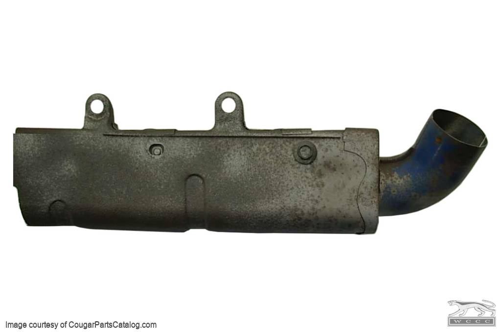 Heat Shield - Exhaust Manifold - 351W - Used ~ 1970 Mercury Cougar / 1970 Ford Mustang - 25017