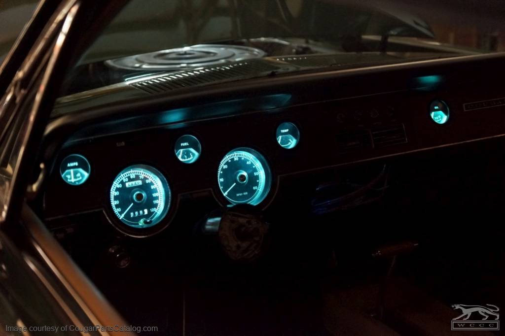 LED Bulbs - Dash Lights - Set of 12 - Repro ~ 1967 - 1968 Mercury Cougar - 26923