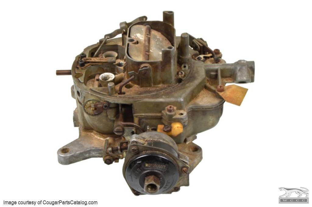 Carburetor - Autolite 4300 - 4V - C8ZF-B 470 CFM - 302 - Canada - Core ~ 1968 Mercury Cougar / 1968 Ford Mustang - 31006