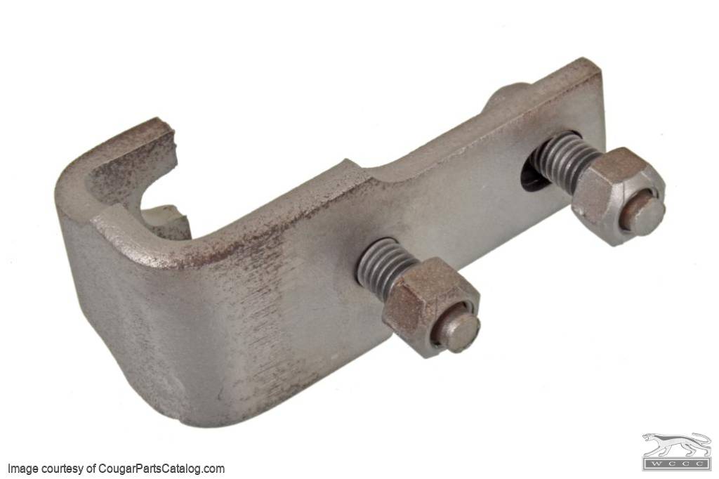 Clutch Pedal Spring Return Bracket - Used ~ 1969 - 1970 Mercury Cougar - 1969 - 1970 Ford Mustang - 314047