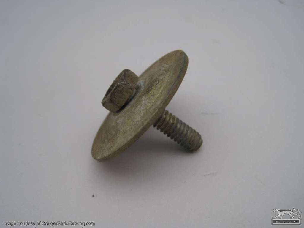 Bolt - Bolt In Door Glass - Used ~ 1971 - 1973 Mercury Cougar / 1971 - 1973 Ford Mustang - 11-0222