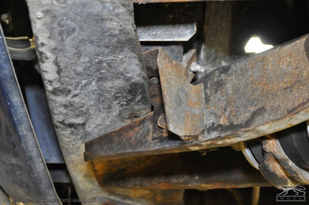 thumbnail image 2 of Lower Radiator Mounting Brackets – 1968-70 Ford Mustang – MM MA10973 USA Steel 2 of 5