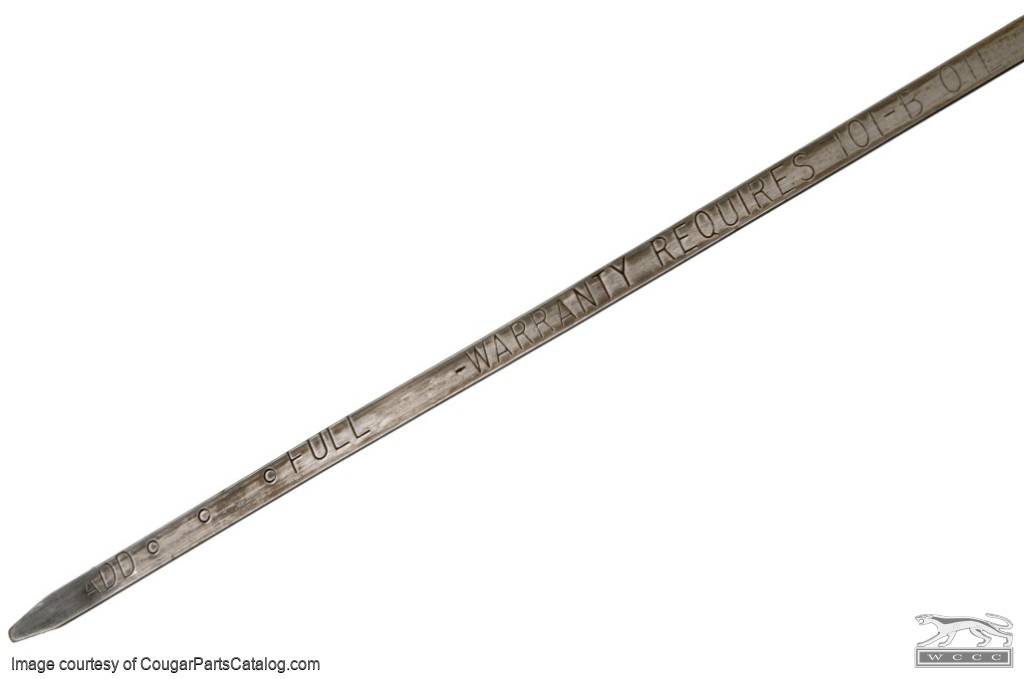 Oil Dipstick - 289 / 302 - Used ~ 1968 Mercury Cougar / 1968 Ford Mustang - 27353