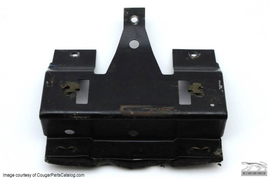 Overhead Console - Front Bracket - Used ~ 1967 - 1968 Mercury Cougar / 1967 - 1968 Ford Mustang - 24298