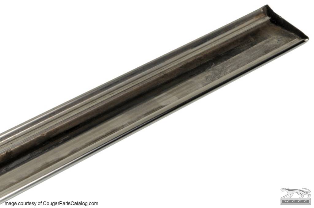 Moulding / Trim - Rear Deck / Trunk Lid - Stainless Steel - Restored - PRE-PAY CORE CHARGE ~ 1969 - 1970 Mercury Cougar - 24759